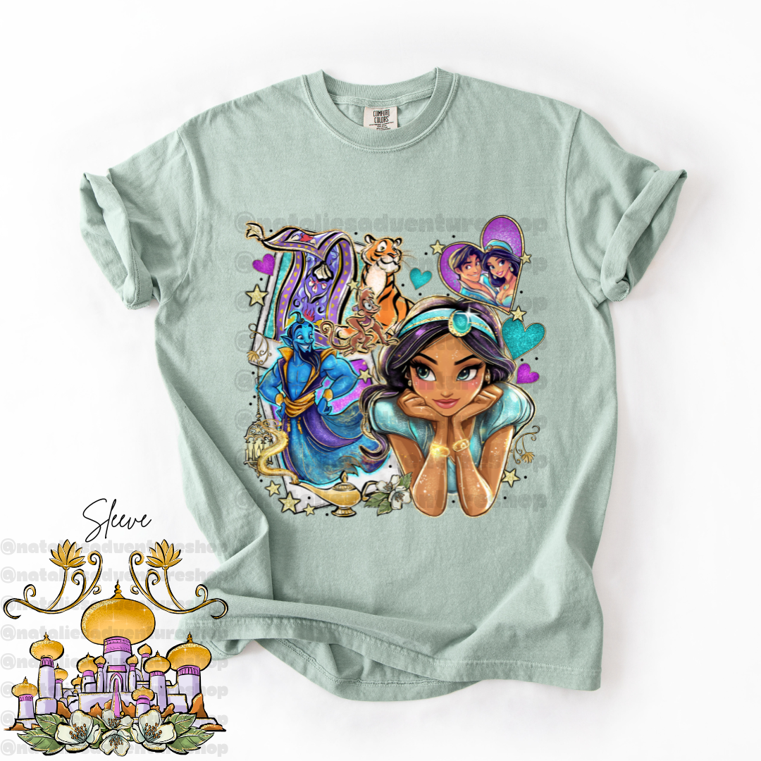 *Pre-Order* Arabian Princess Cartoon T-Shirt (Comfort Colors)
