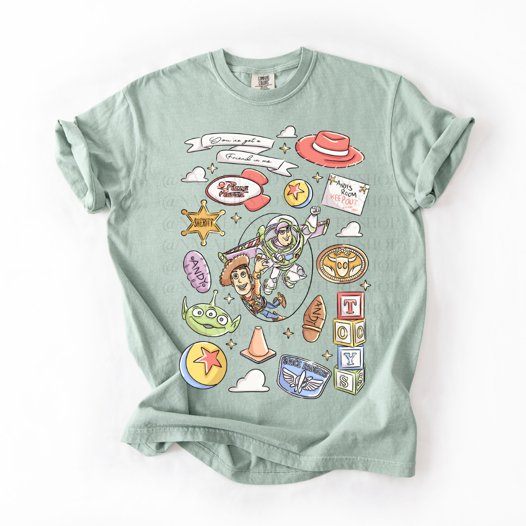 *Pre-Order* Toys Stor (Comfort Colors)