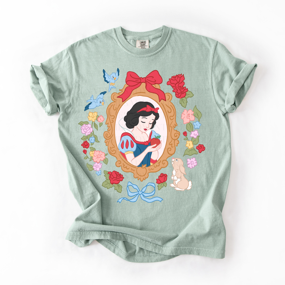 *Pre-Order* Snow Portrait Princess T-Shirt (Comfort Colors)