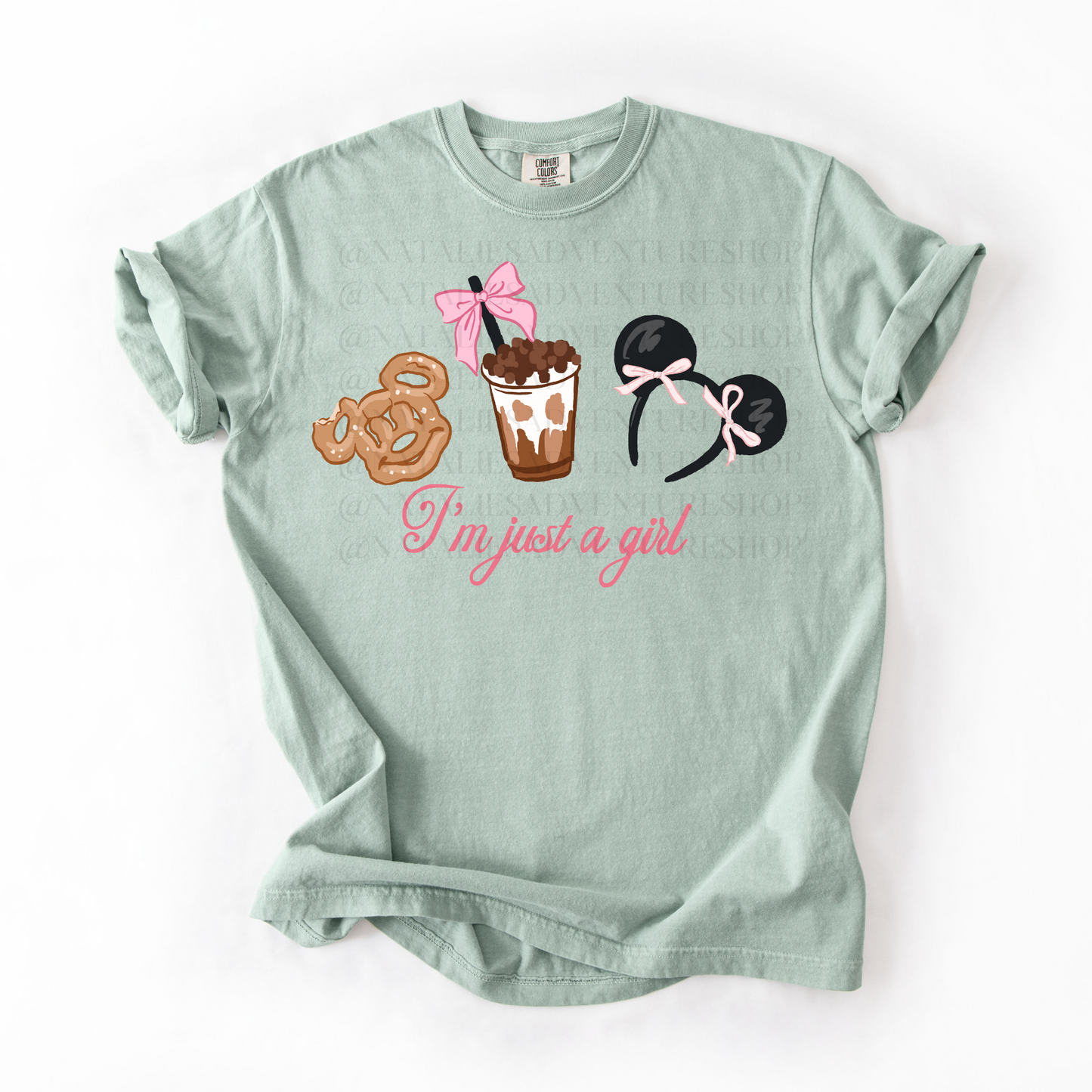 *Pre-Order* Just a Girl T-Shirt (Comfort Colors)
