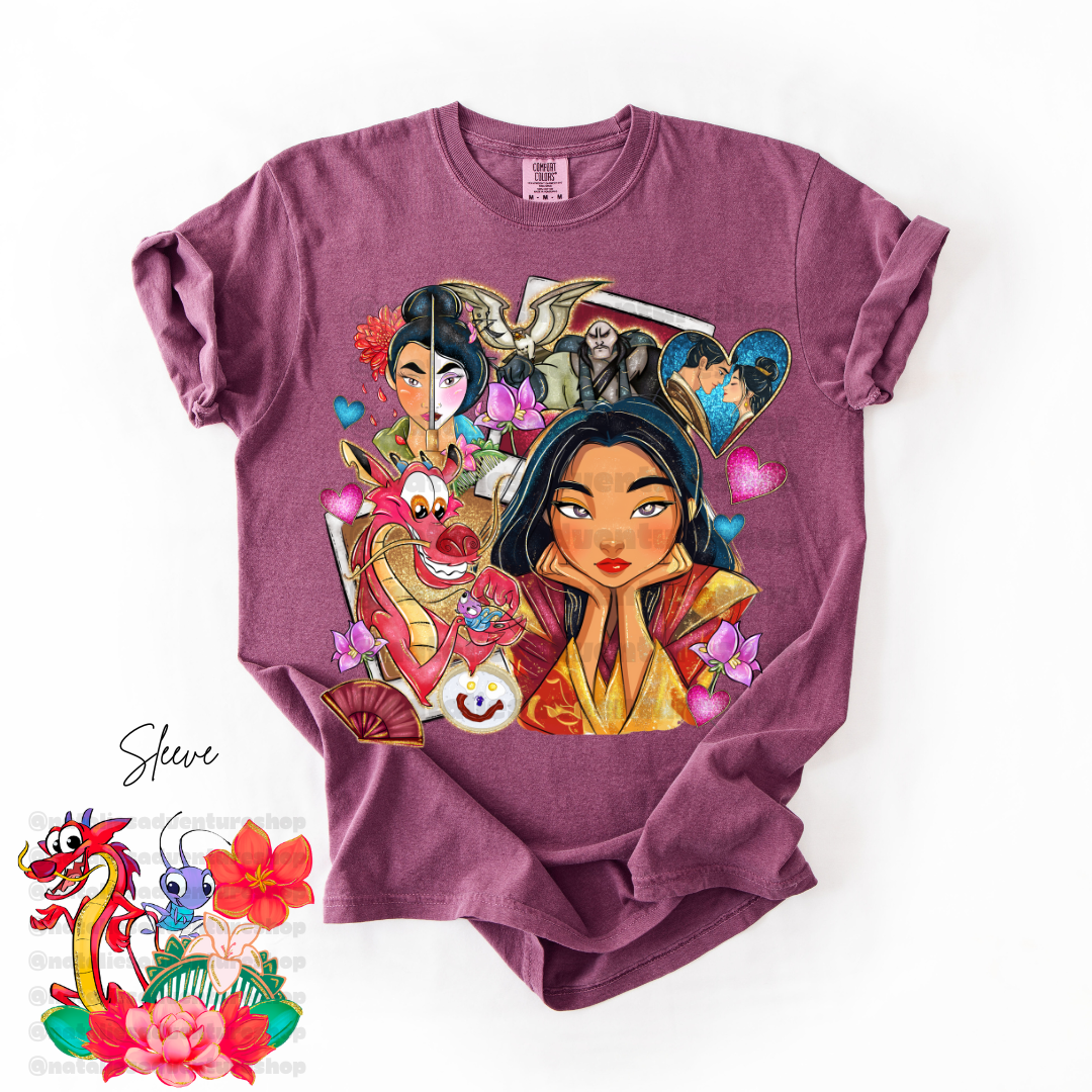 *Pre-Order* Loyal, Brave, True Princess Cartoon T-Shirt (Comfort Colors)