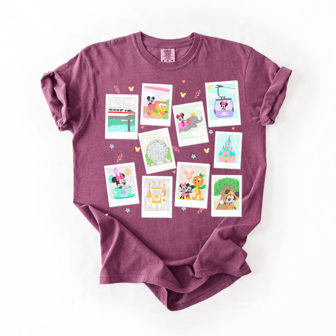 *Pre-Order* World Polaroids T-Shirt (Comfort Colors)