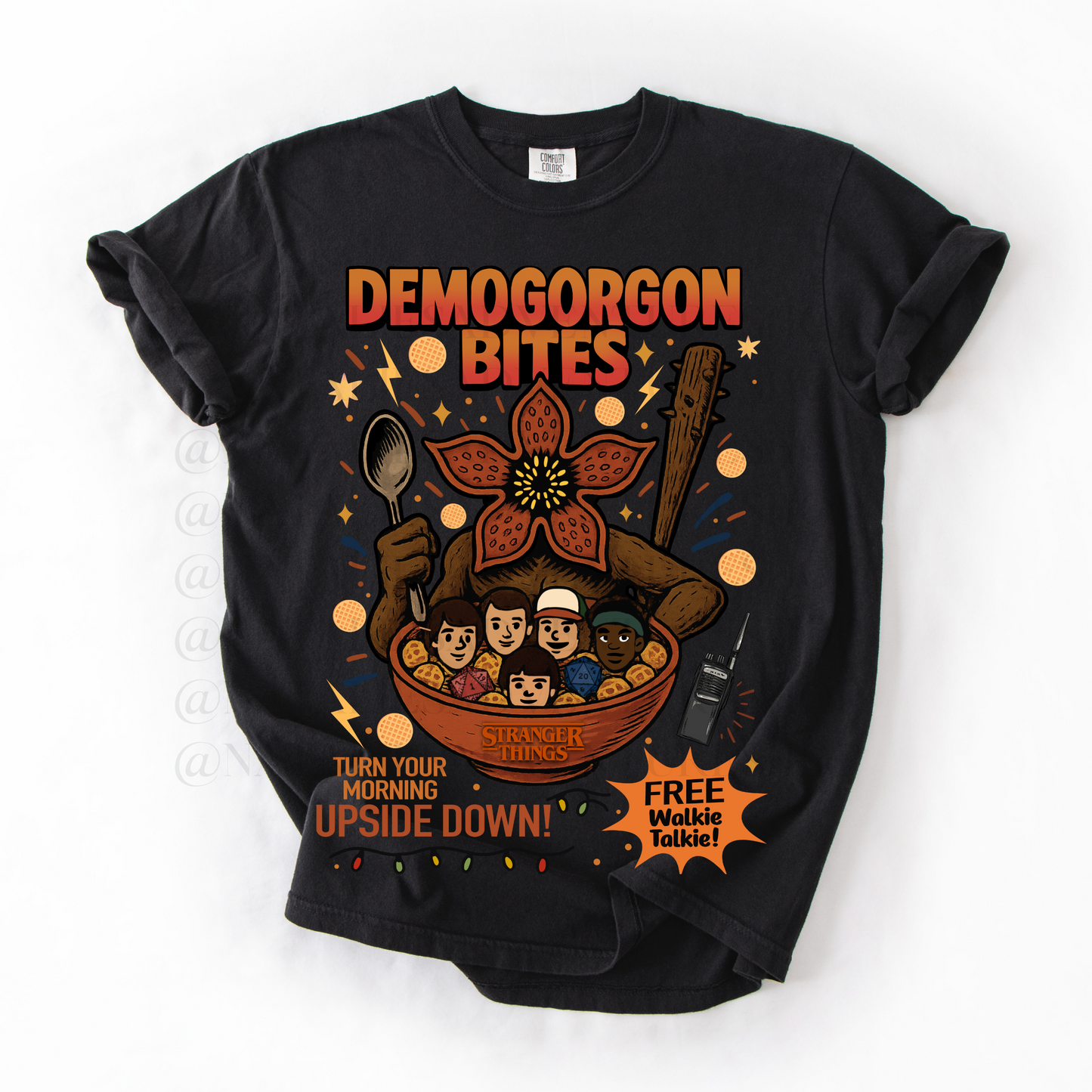 *Pre-Order* Demogorg Bites Cereal T-Shirt (Comfort Colors)