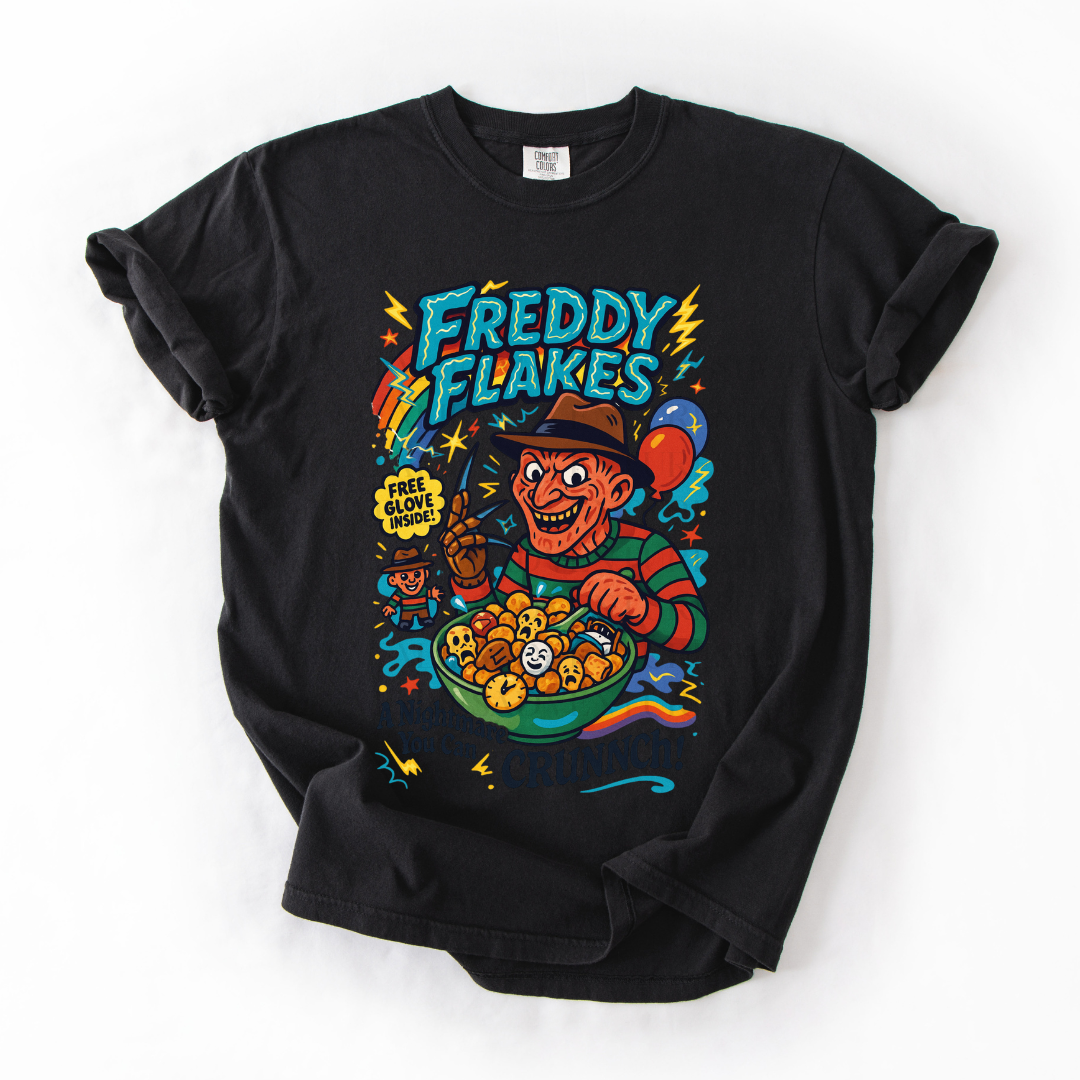 *Pre-Order* Freddy Flakes Cereal T-Shirt (Comfort Colors)