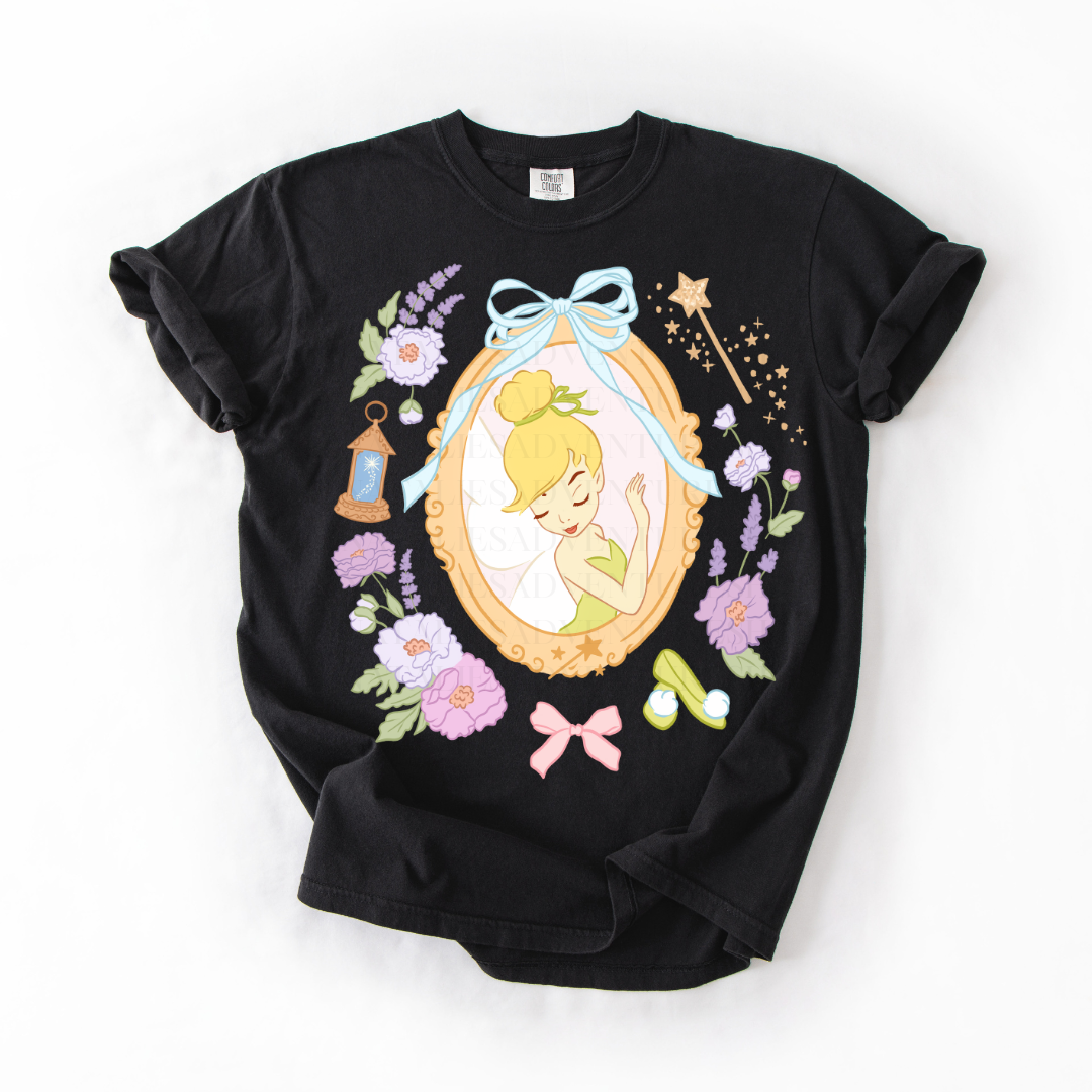 *Pre-Order* Fairy Princess Frame T-Shirt (Comfort Colors)