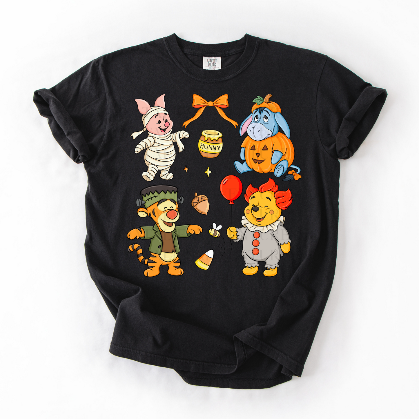 *Pre-Order* Winnie and friends Halloween (Comfort Colors)