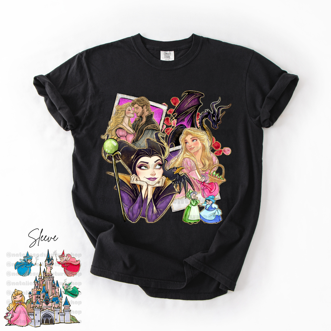 *Pre-Order* Briar Rose Cartoon T-Shirt (Comfort Colors)