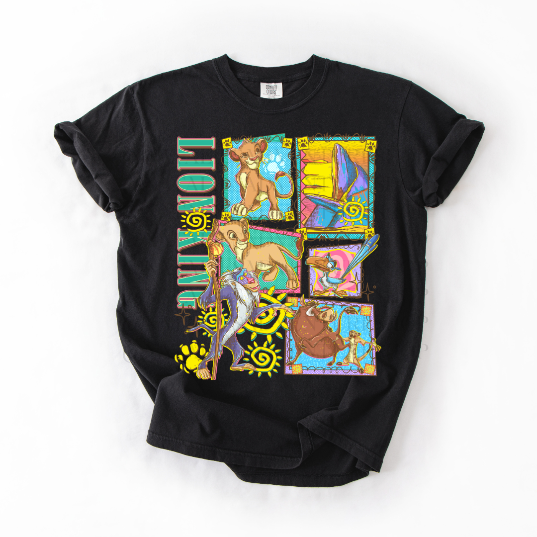*Pre-Order* 90's Lion T-Shirt (Comfort Colors)