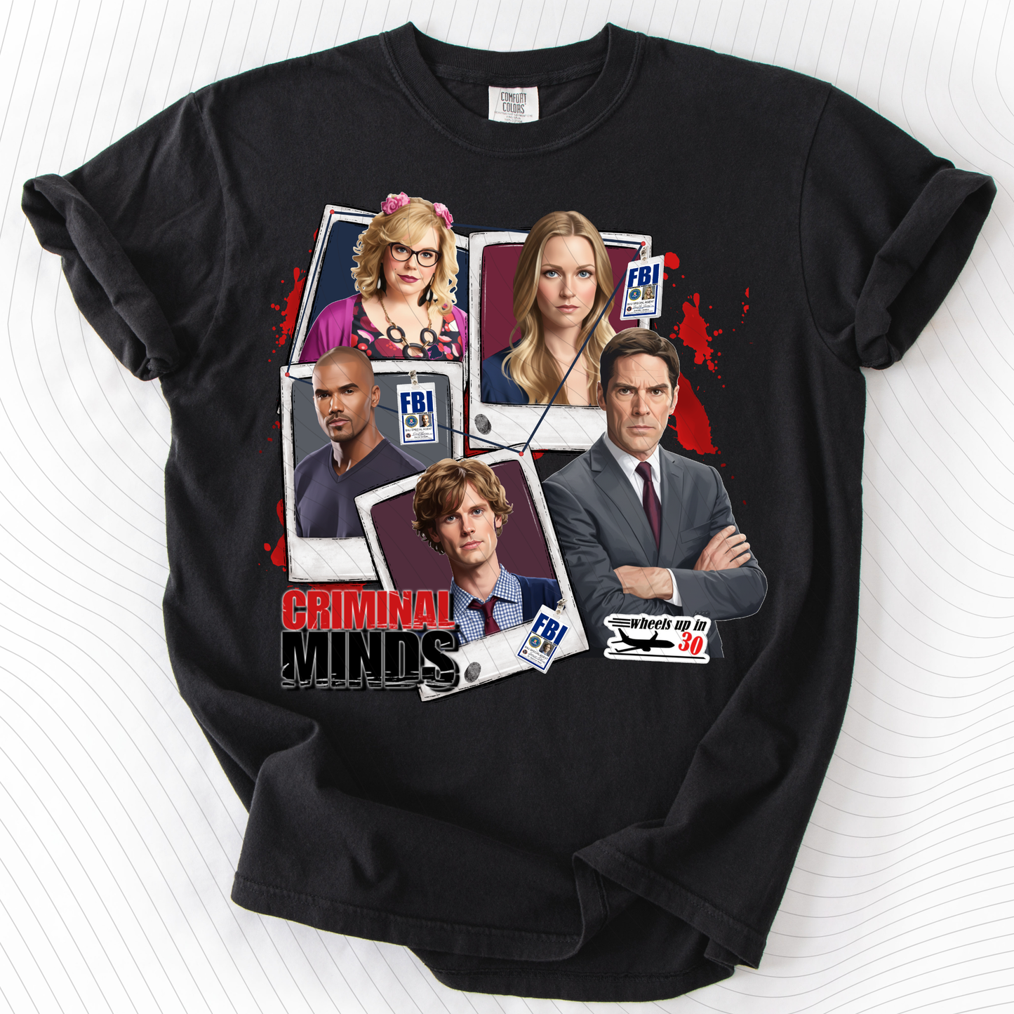 *Pre-Order* Crim. Minds Polaroid T-Shirt (Comfort Colors)