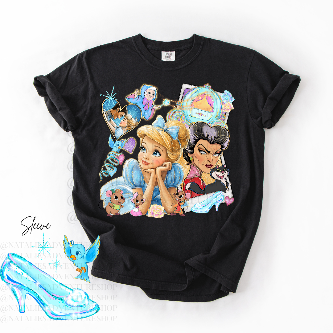 *Pre-Order* Cindy Princess Cartoon T-Shirt (Comfort Colors)
