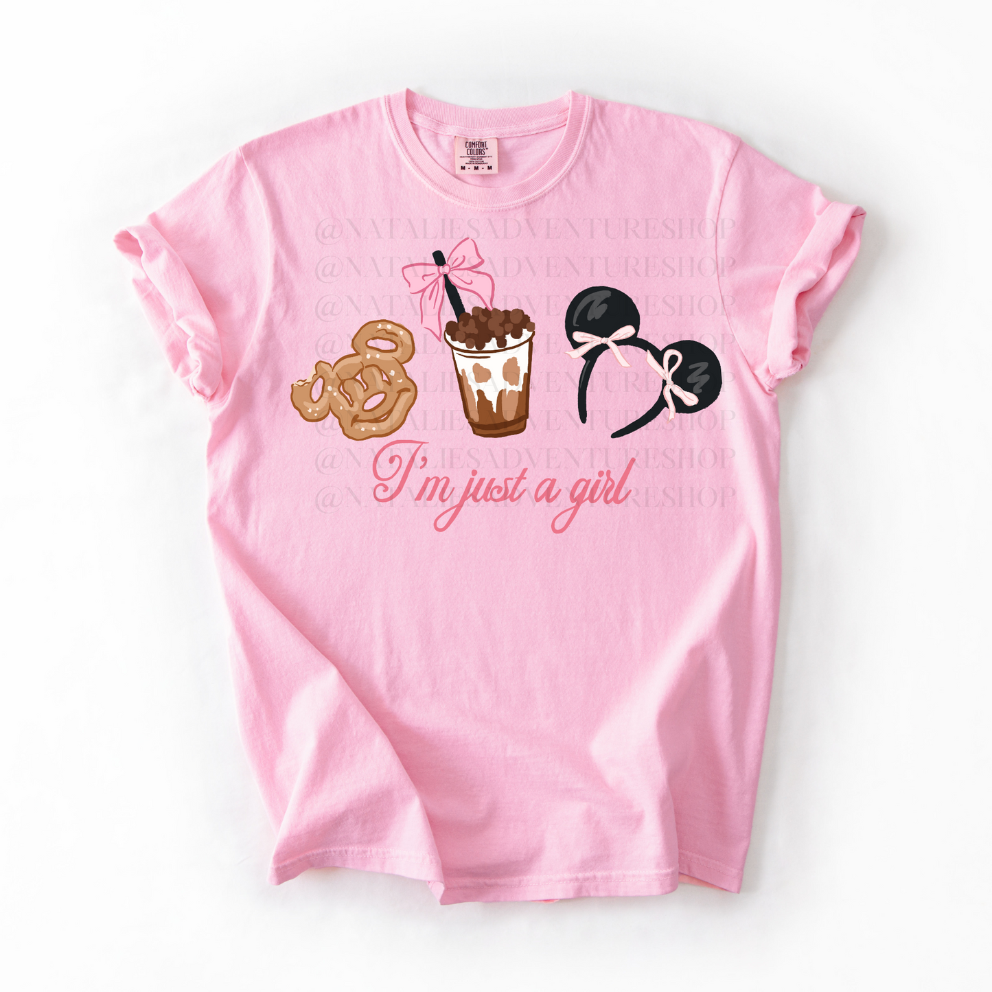 *Pre-Order* Just a Girl T-Shirt (Comfort Colors)