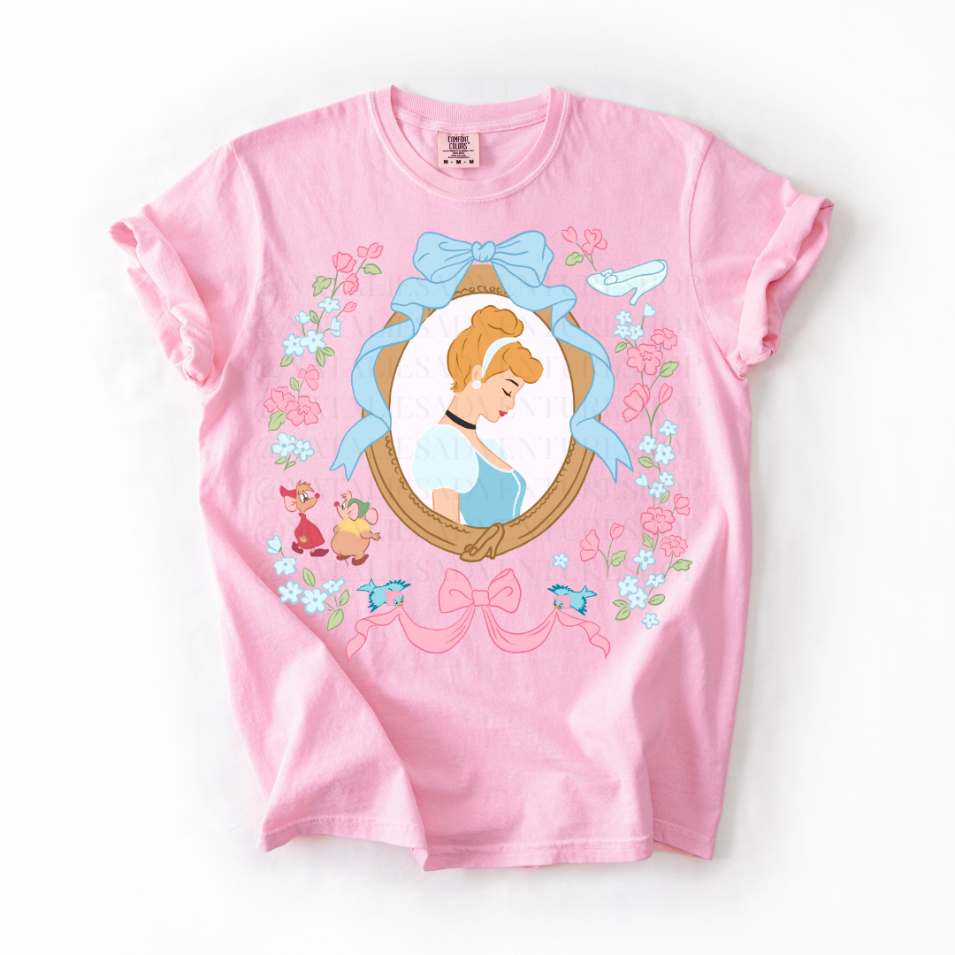 *Pre-Order* Cindy Princess Frame T-Shirt (Comfort Colors)
