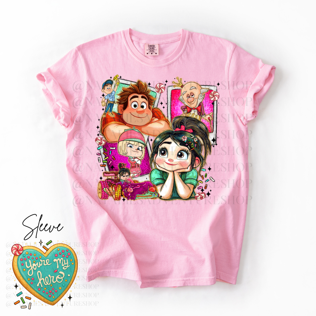 *Pre-Order* Vanellope T-Shirt (Comfort Colors)