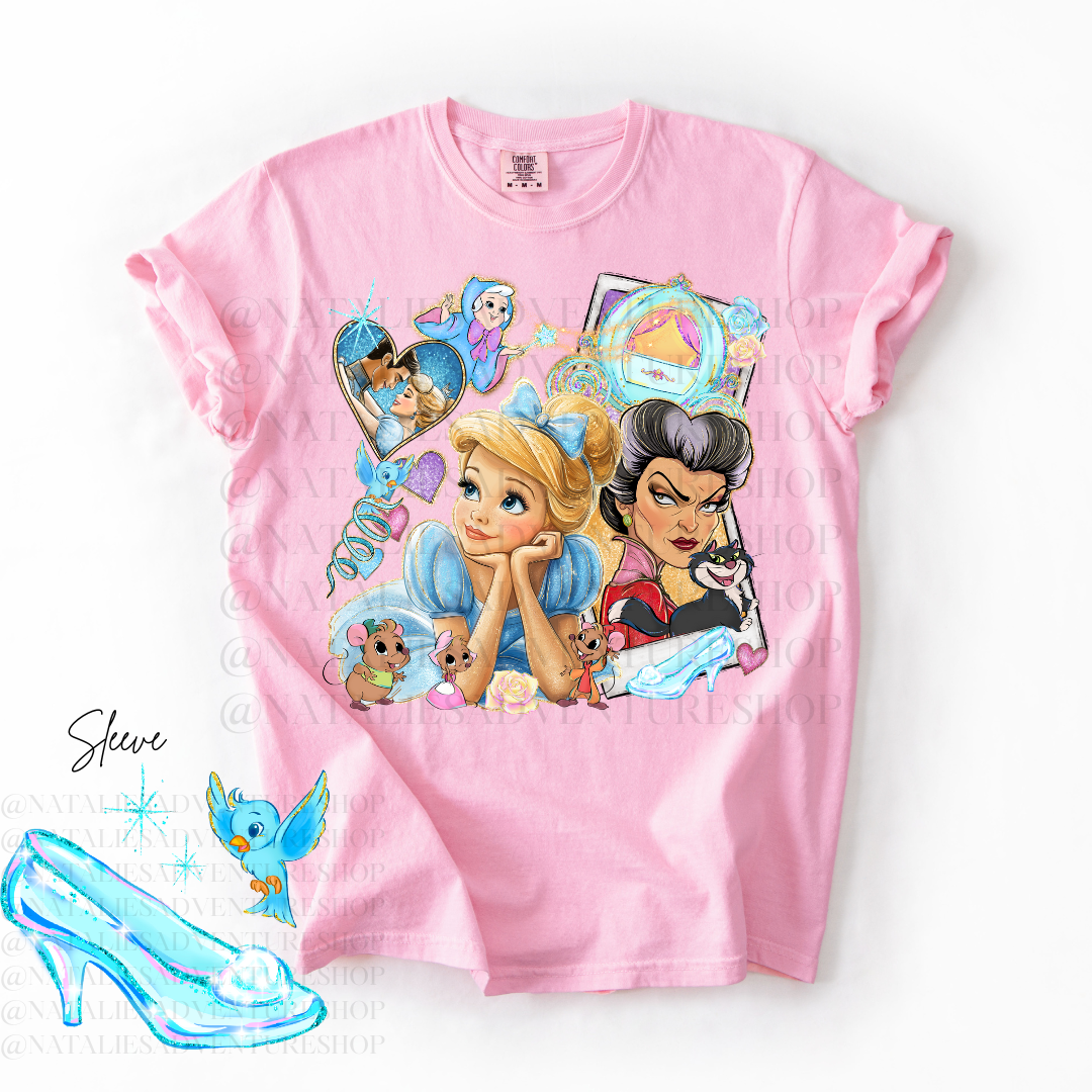 *Pre-Order* Cindy Princess Cartoon T-Shirt (Comfort Colors)