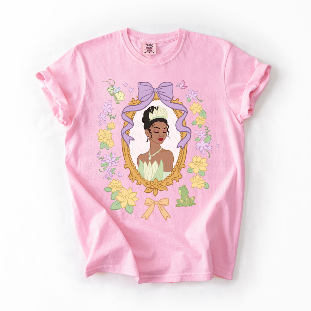 *Pre-Order* Tia Princess Portrait T-Shirt (Comfort Colors)