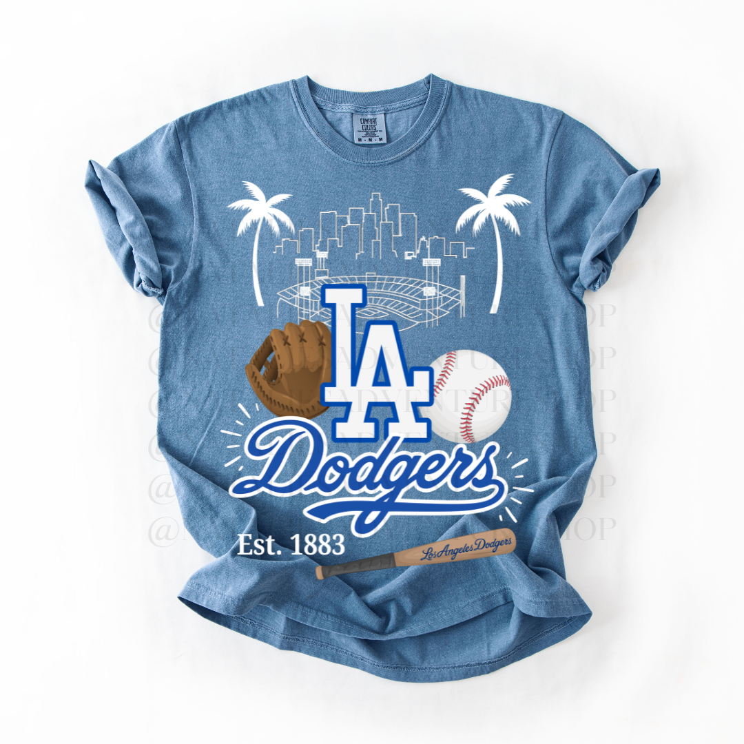 *Pre-Order* LA Dodg Stadium T-Shirt (Comfort Colors)