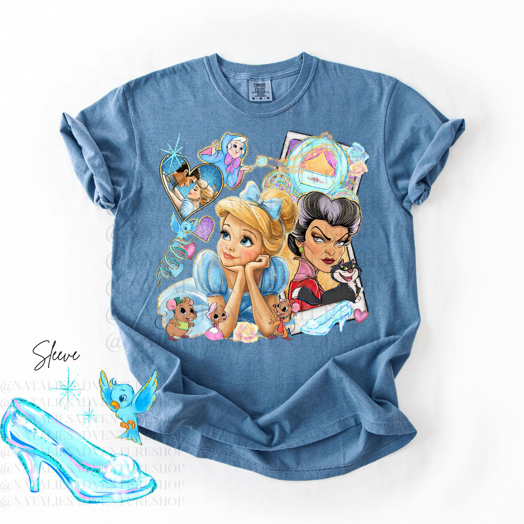 *Pre-Order* Cindy Princess Cartoon T-Shirt (Comfort Colors)
