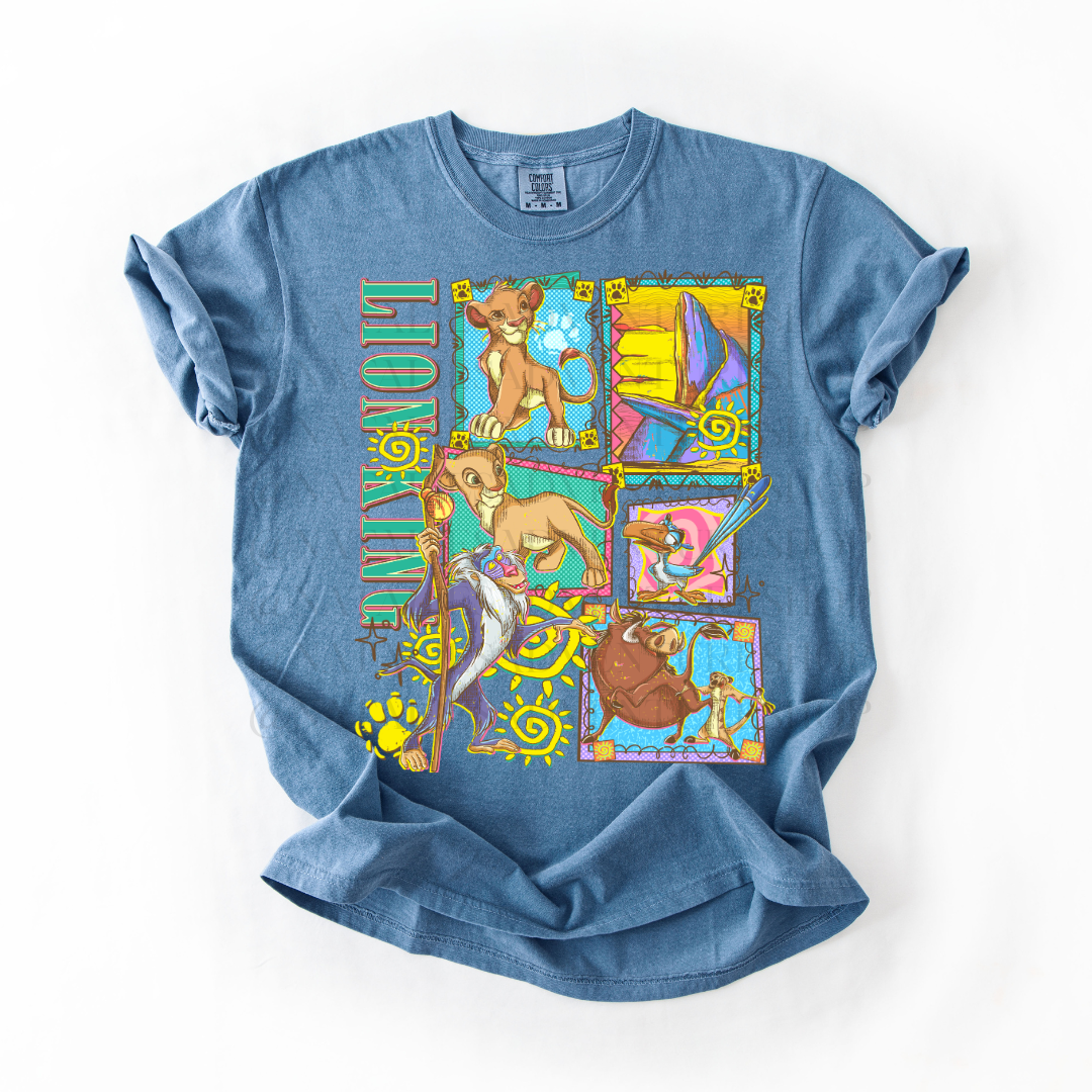 *Pre-Order* 90's Lion T-Shirt (Comfort Colors)