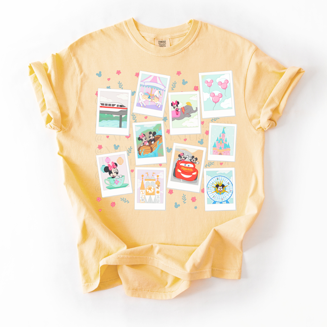 *Pre-Order* Land Polaroids T-Shirt (Comfort Colors)