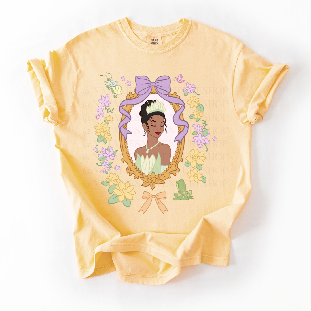 *Pre-Order* Tia Princess Portrait T-Shirt (Comfort Colors)