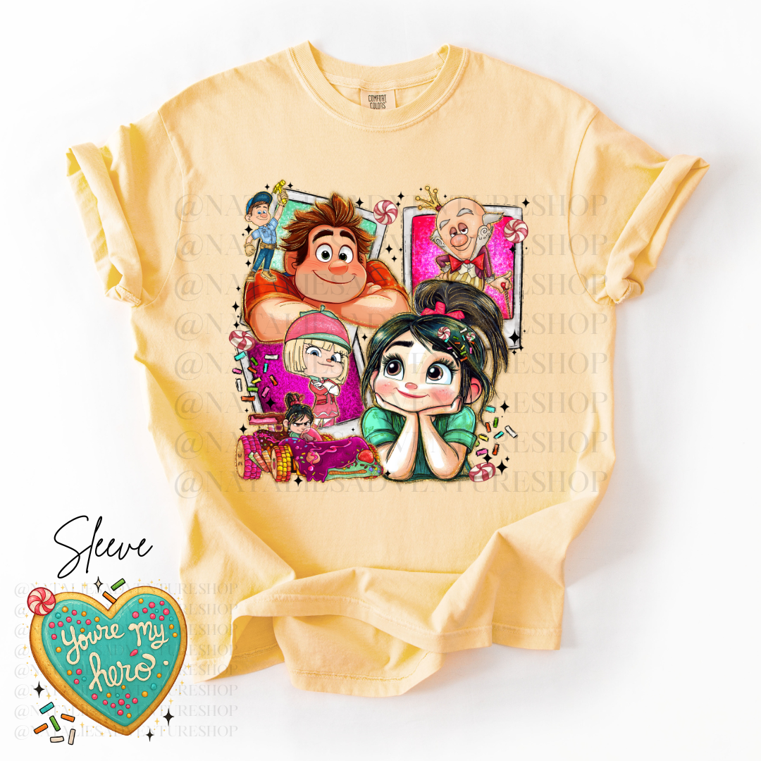 *Pre-Order* Vanellope T-Shirt (Comfort Colors)