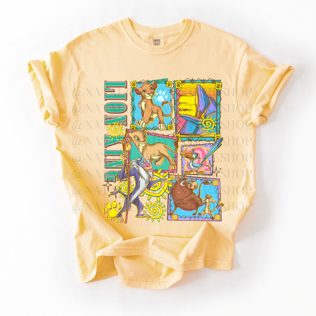 *Pre-Order* 90's Lion T-Shirt (Comfort Colors)
