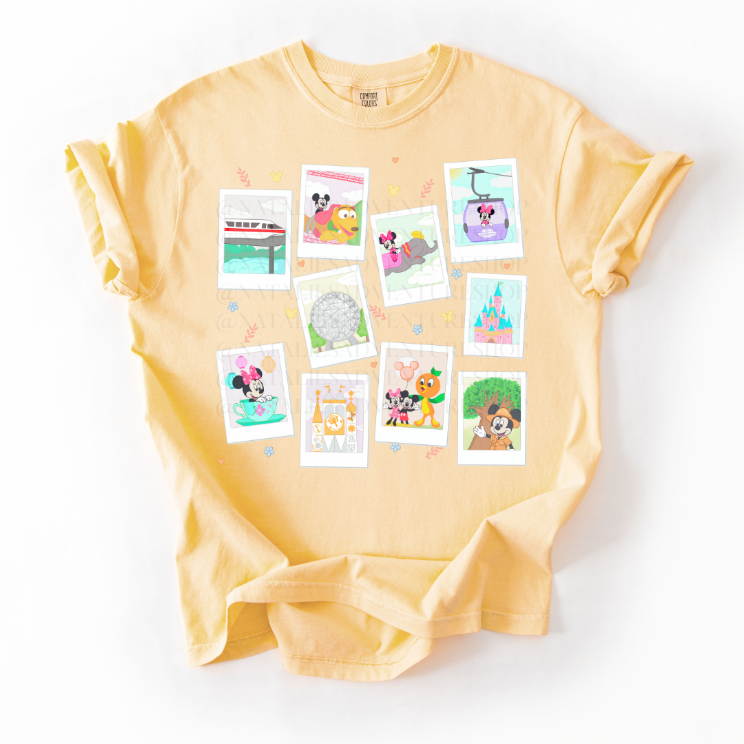 *Pre-Order* World Polaroids T-Shirt (Comfort Colors)