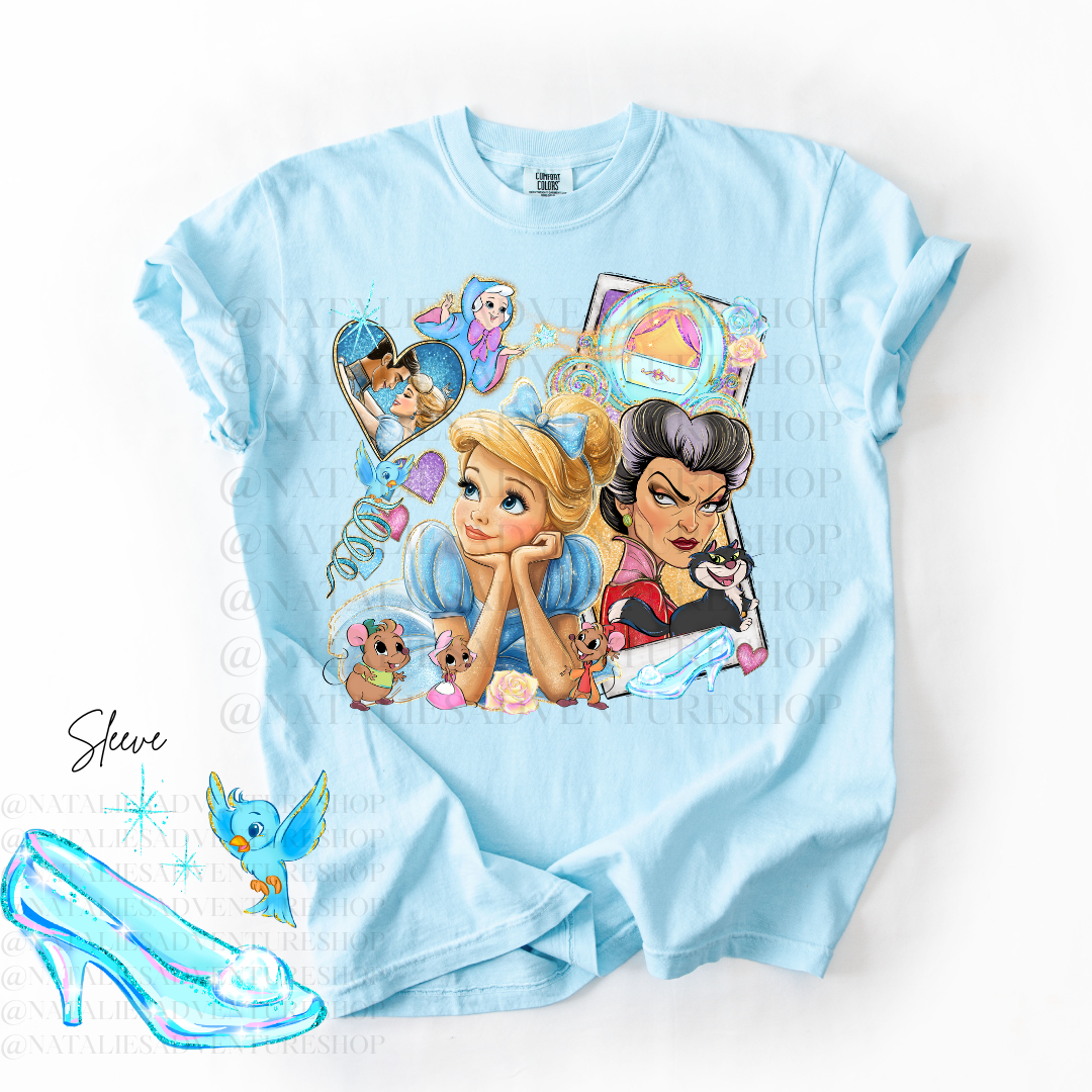 *Pre-Order* Cindy Princess Cartoon T-Shirt (Comfort Colors)