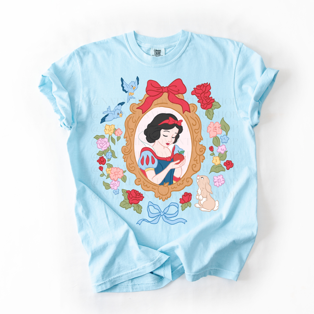 *Pre-Order* Snow Portrait Princess T-Shirt (Comfort Colors)