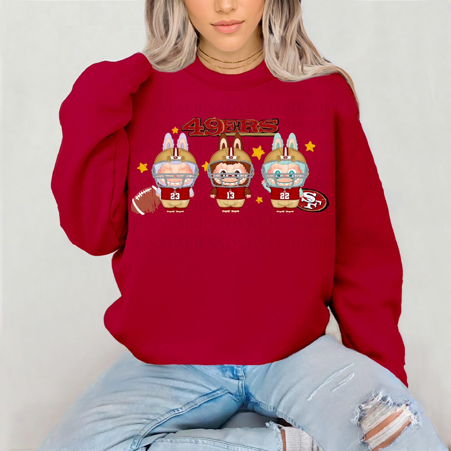 *Pre-Order* 49 Bubu Football Crewneck