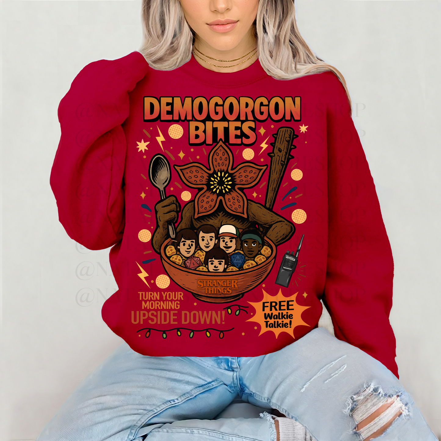 *Pre-Order* Demogor Bites Cereal Crewneck