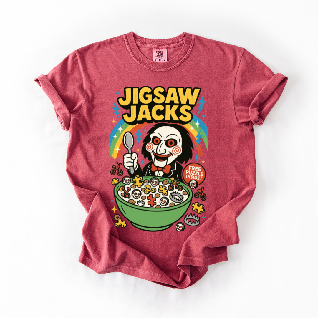 *Pre-Order* Jigsaw Jacks Cereal T-Shirt (Comfort Colors)