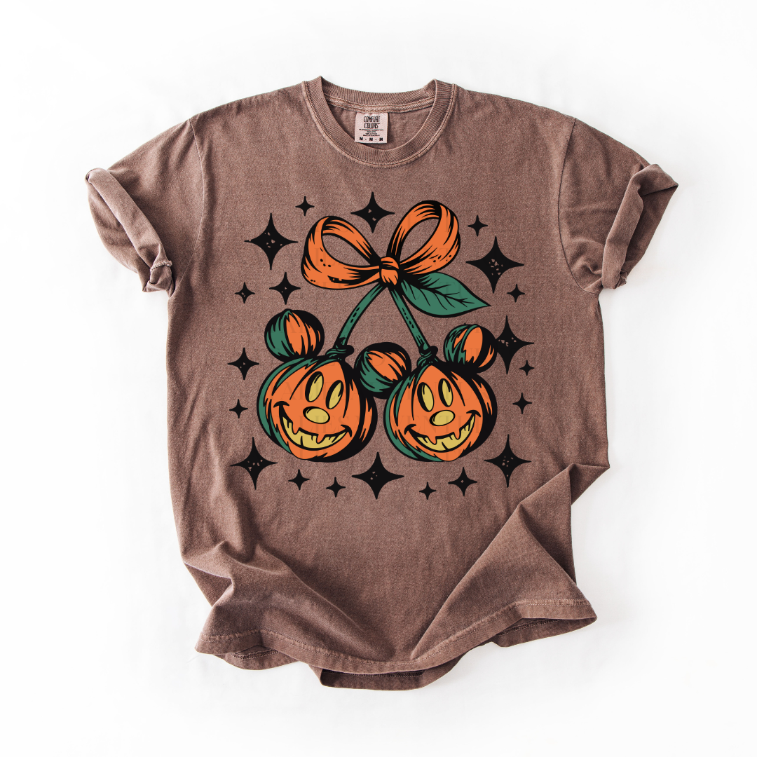 *Pre-Order* Pumpkin Cherries T-Shirt (Comfort Colors)