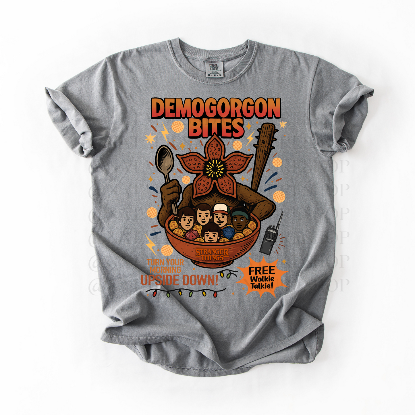 *Pre-Order* Demogorg Bites Cereal T-Shirt (Comfort Colors)