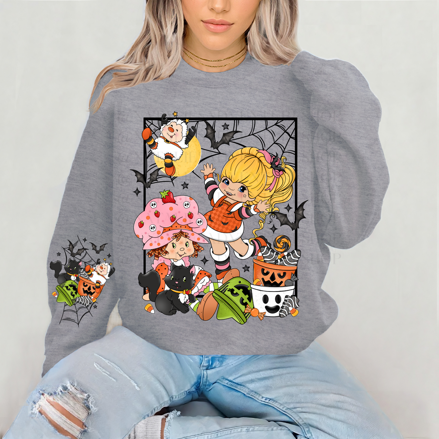 *Pre-Order* Strawberry Brite Halloween Crewneck