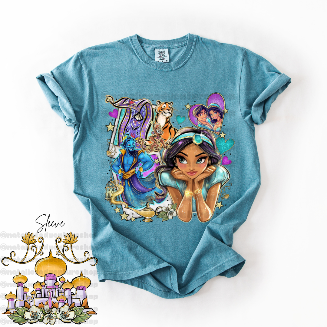 *Pre-Order* Arabian Princess Cartoon T-Shirt (Comfort Colors)