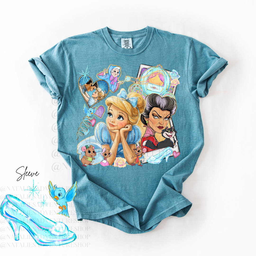 *Pre-Order* Cindy Princess Cartoon T-Shirt (Comfort Colors)