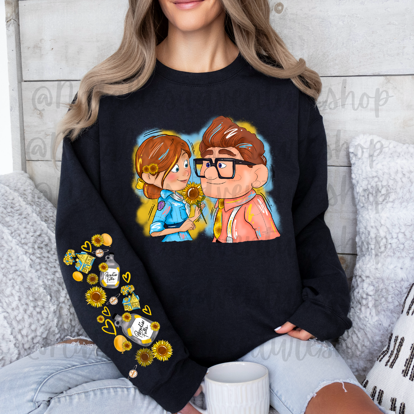 *Pre-Order* C + E Sunflower Crewneck