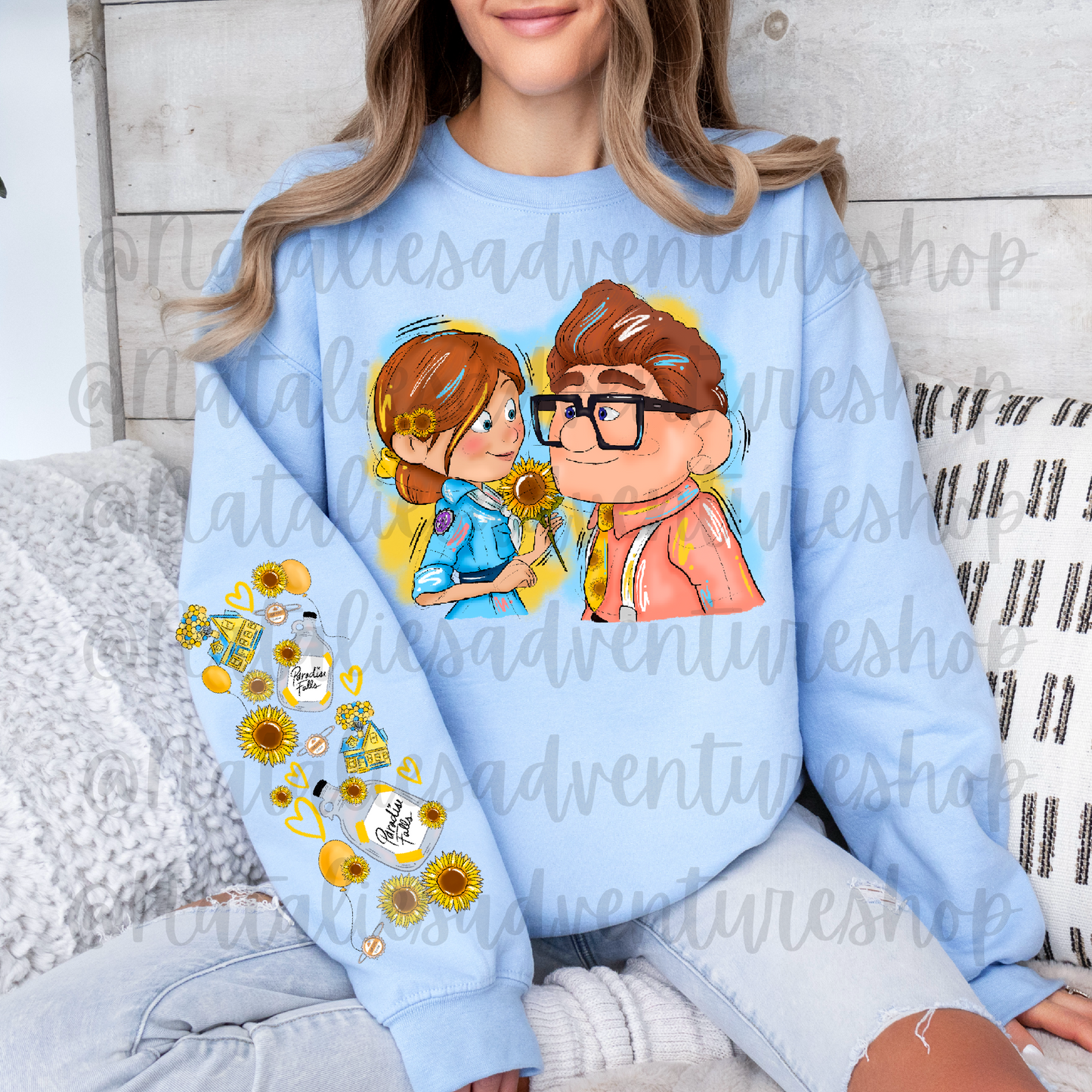 *Pre-Order* C + E Sunflower Crewneck