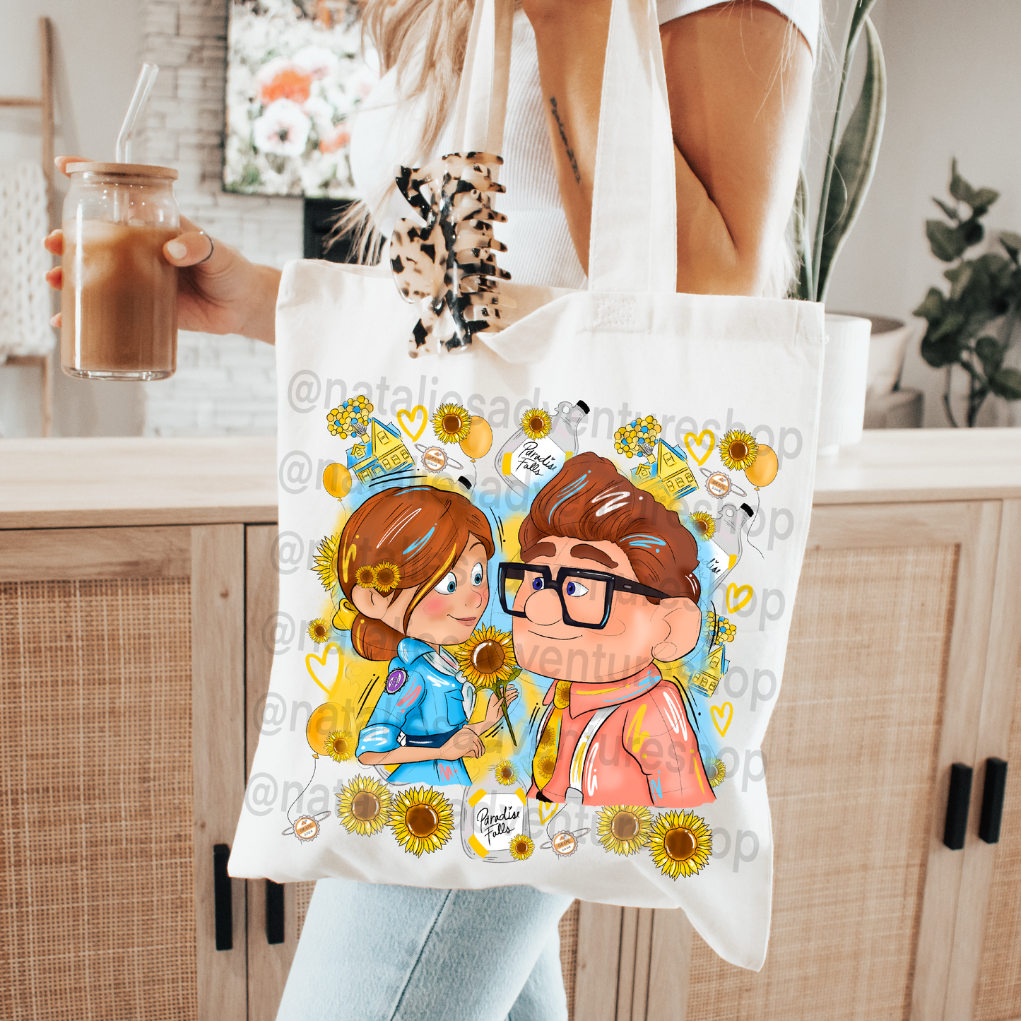 *Pre-Order* C + E Sunflower Canvas Tote Bag
