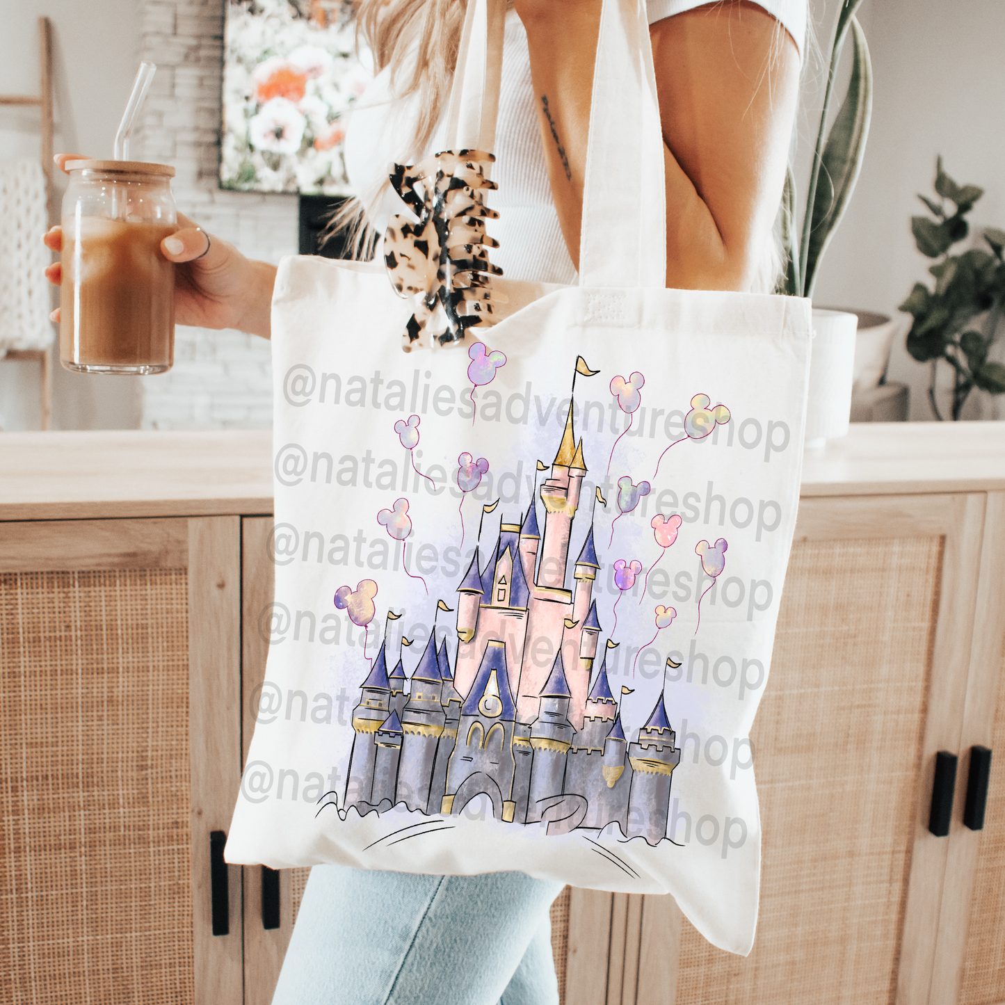 *Pre-Order* Castle Canvas Tote Bag