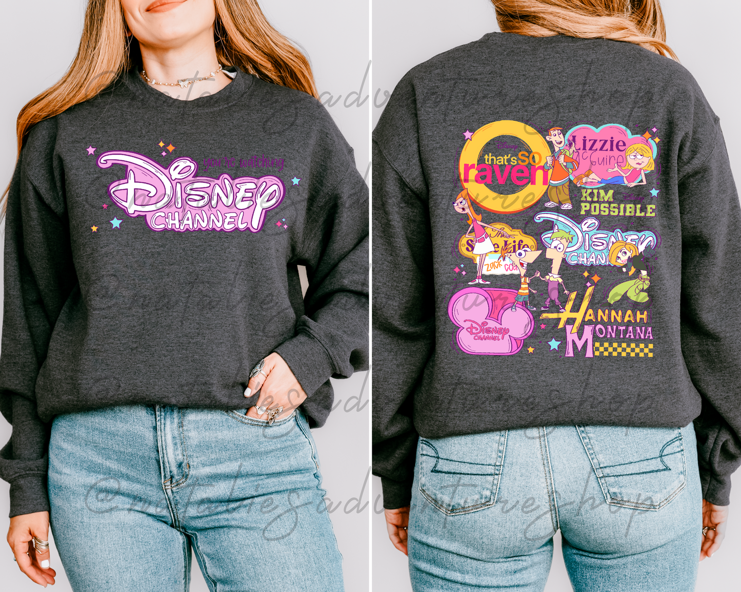 *Pre-Order* Dis Nostalgia Front Back Crewneck