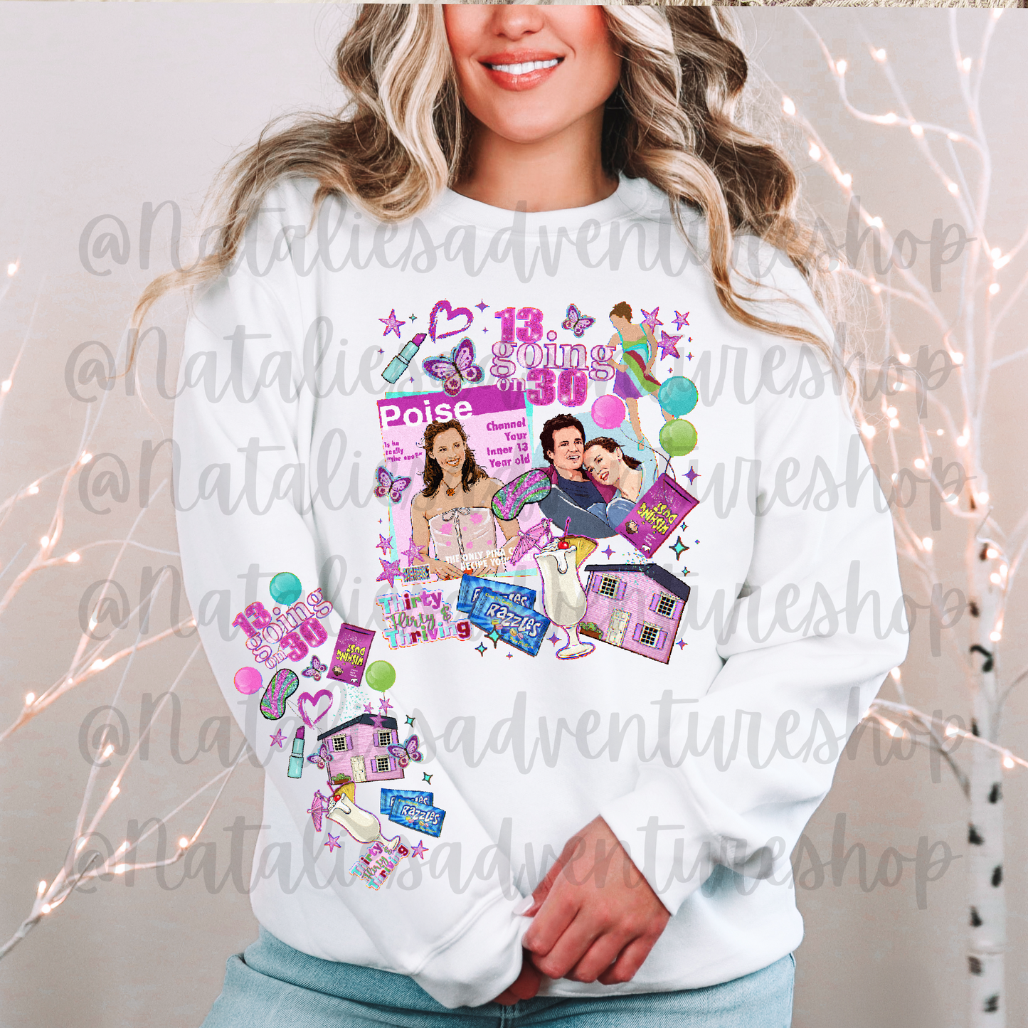 *Pre-Order* Thirty, Flirty & Thriving Movie Crewneck