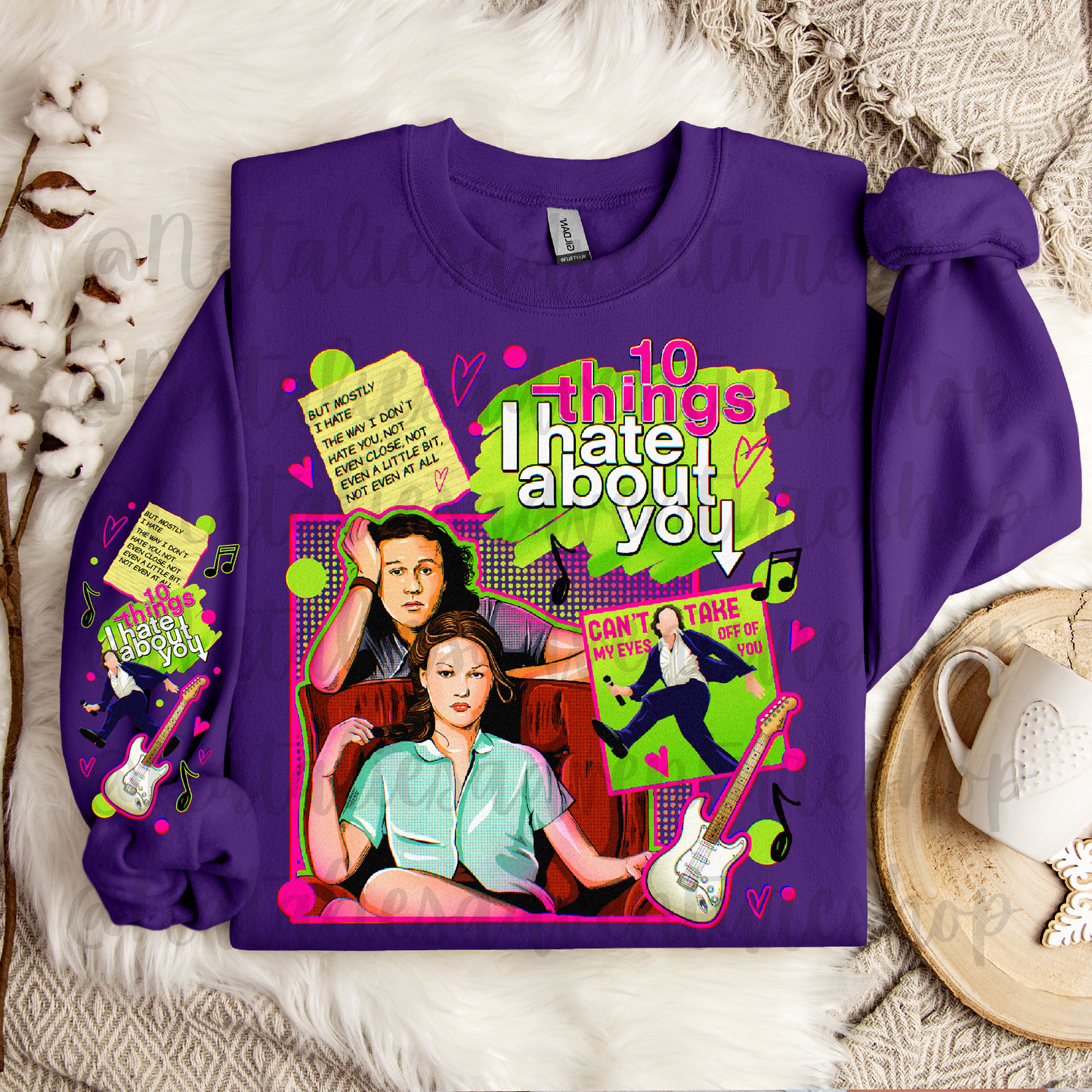 *Pre-Order* 10 Things 90's Movie Crewneck