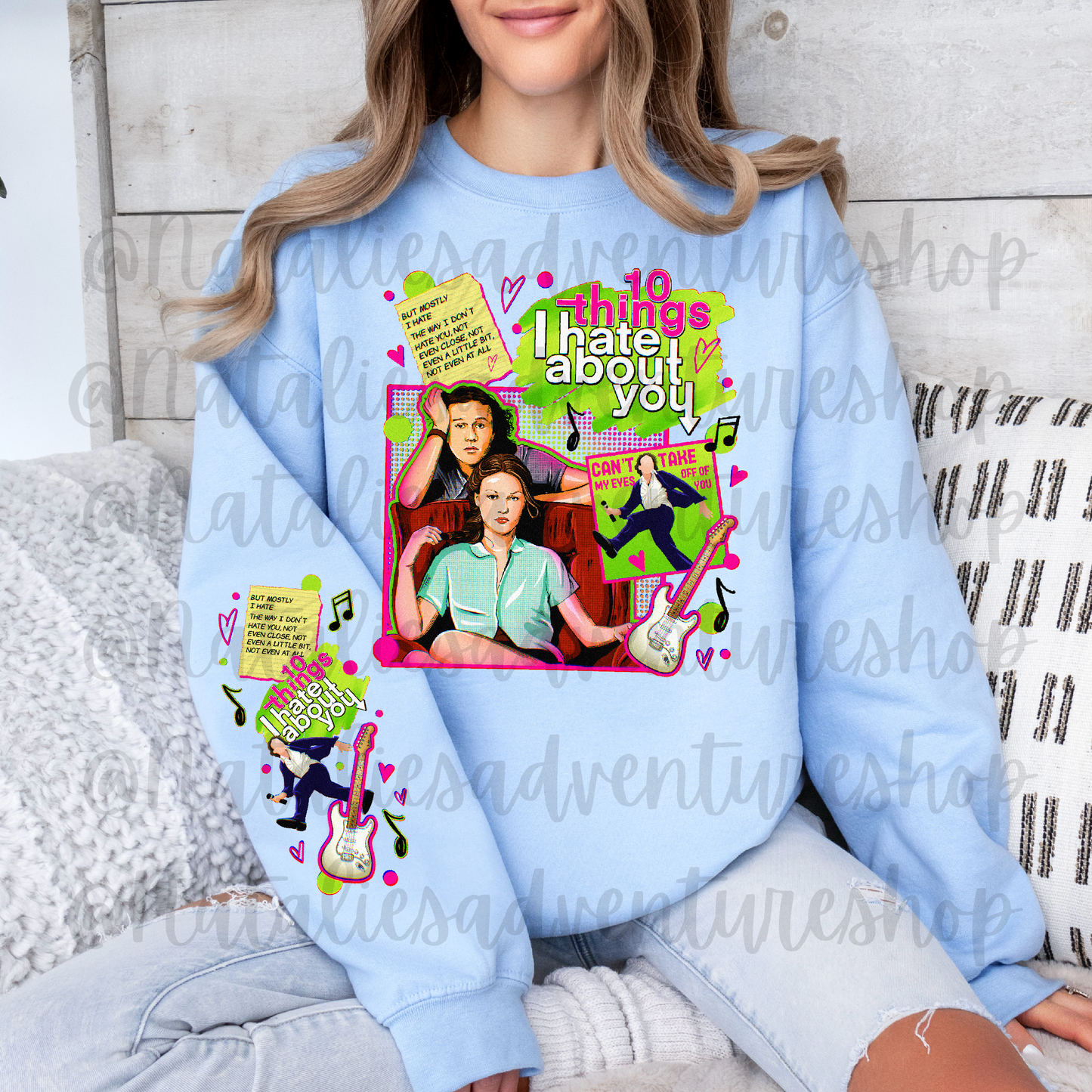 *Pre-Order* 10 Things 90's Movie Crewneck