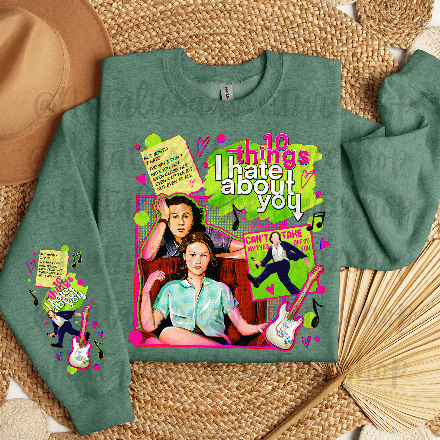 *Pre-Order* 10 Things 90's Movie Crewneck