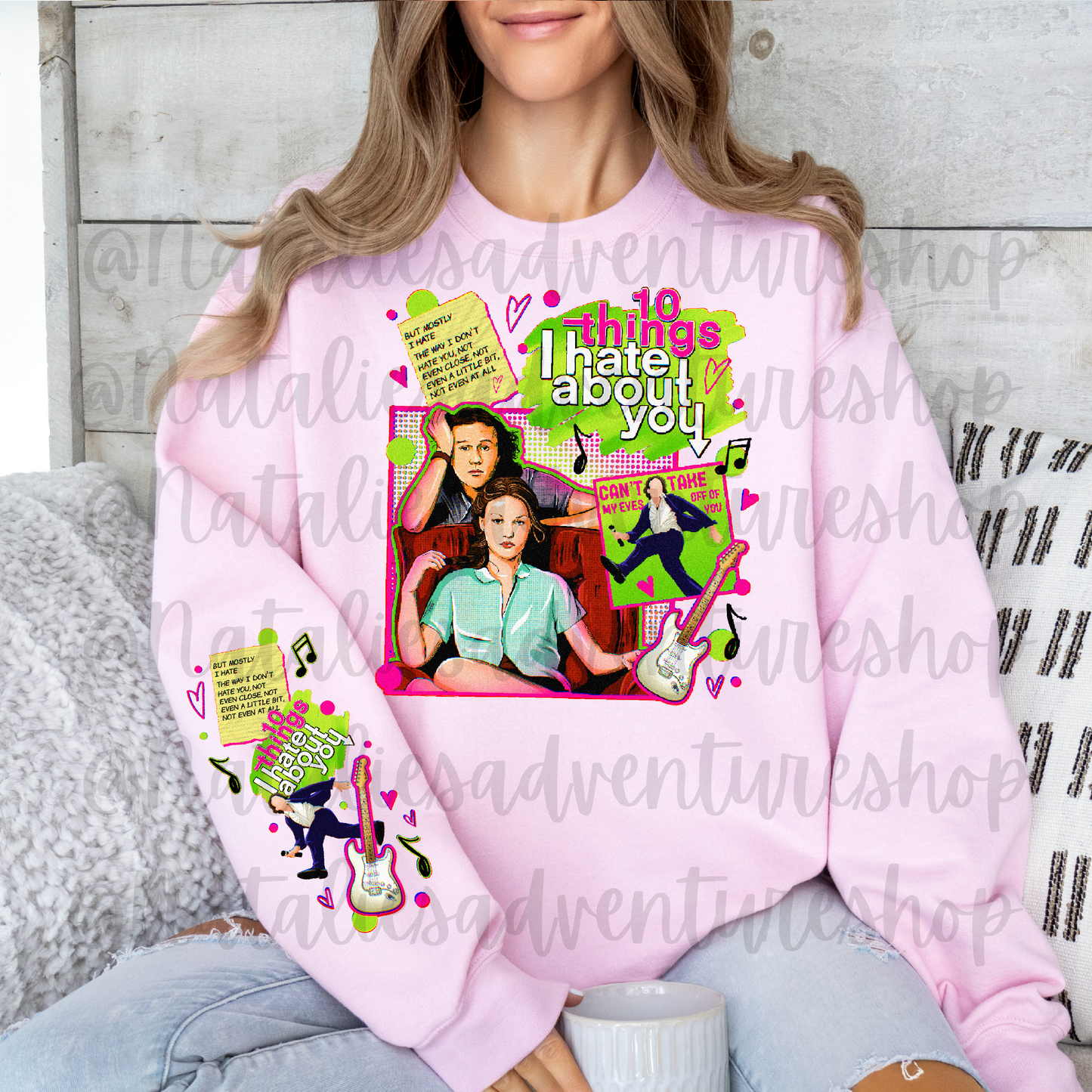*Pre-Order* 10 Things 90's Movie Crewneck