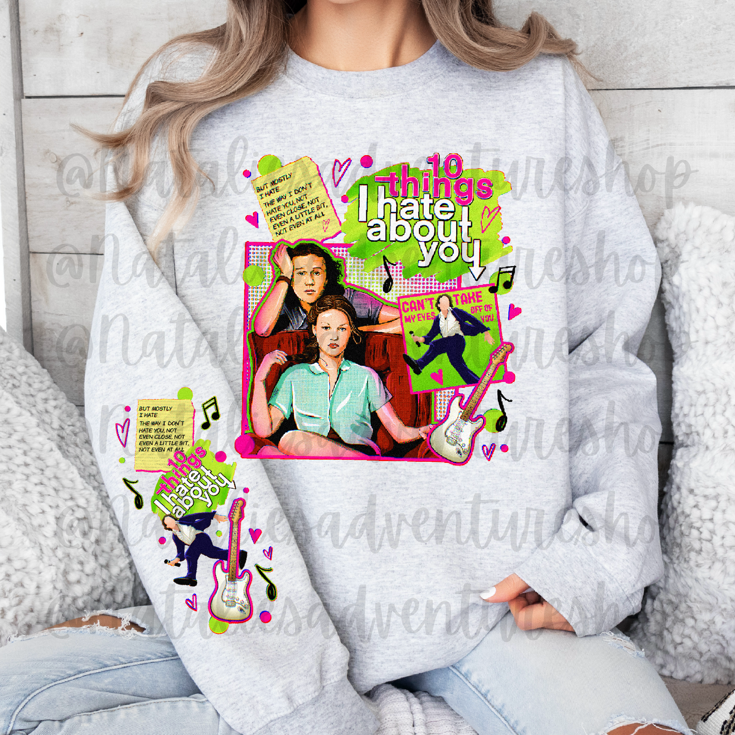 *Pre-Order* 10 Things 90's Movie Crewneck