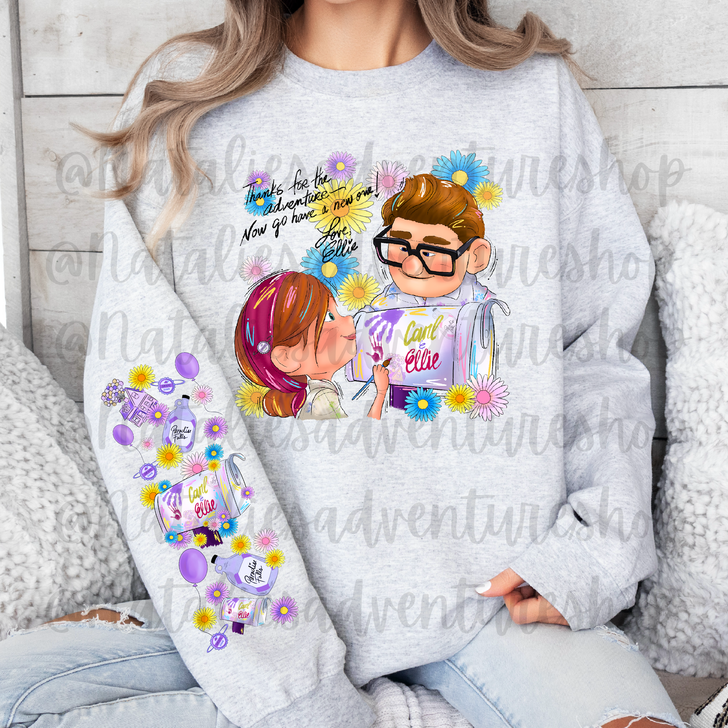 *Pre-Order* Thanks for the Adventure C + E Crewneck