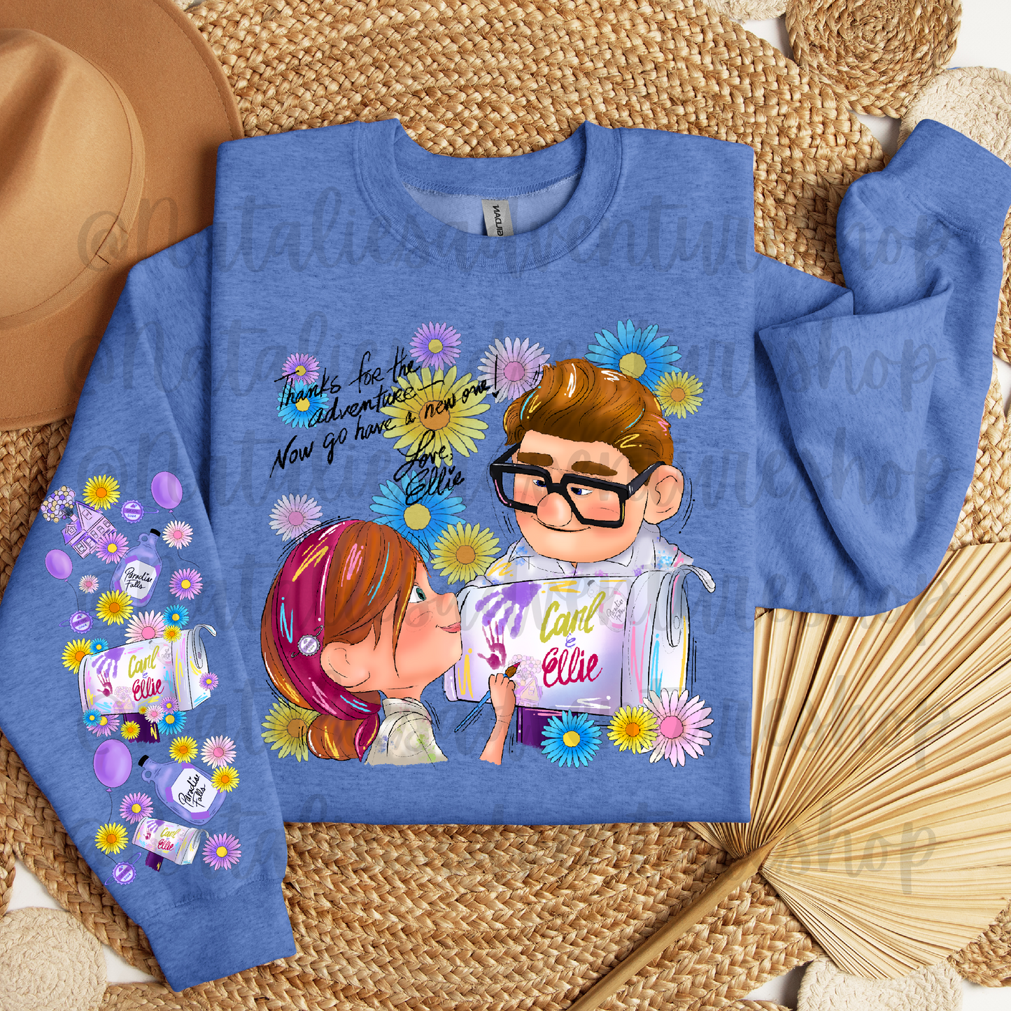 *Pre-Order* Thanks for the Adventure C + E Crewneck